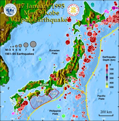 previous earthquakes in japan